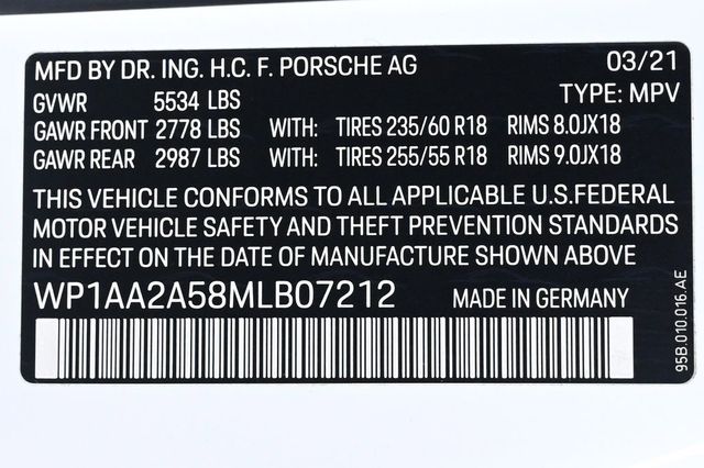2021 Porsche Macan AWD - 23015451 - 26