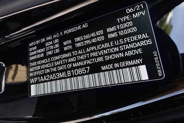 2021 PORSCHE MACAN BASE - 23022775 - 40