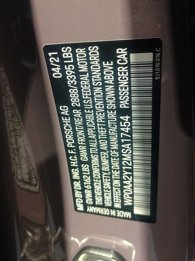 2021 Porsche Taycan RWD 1 Owner Clean Carfax Florida Car - 22989229 - 43