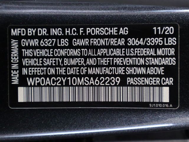 2021 Porsche Taycan Turbo S AWD - 23052919 - 50