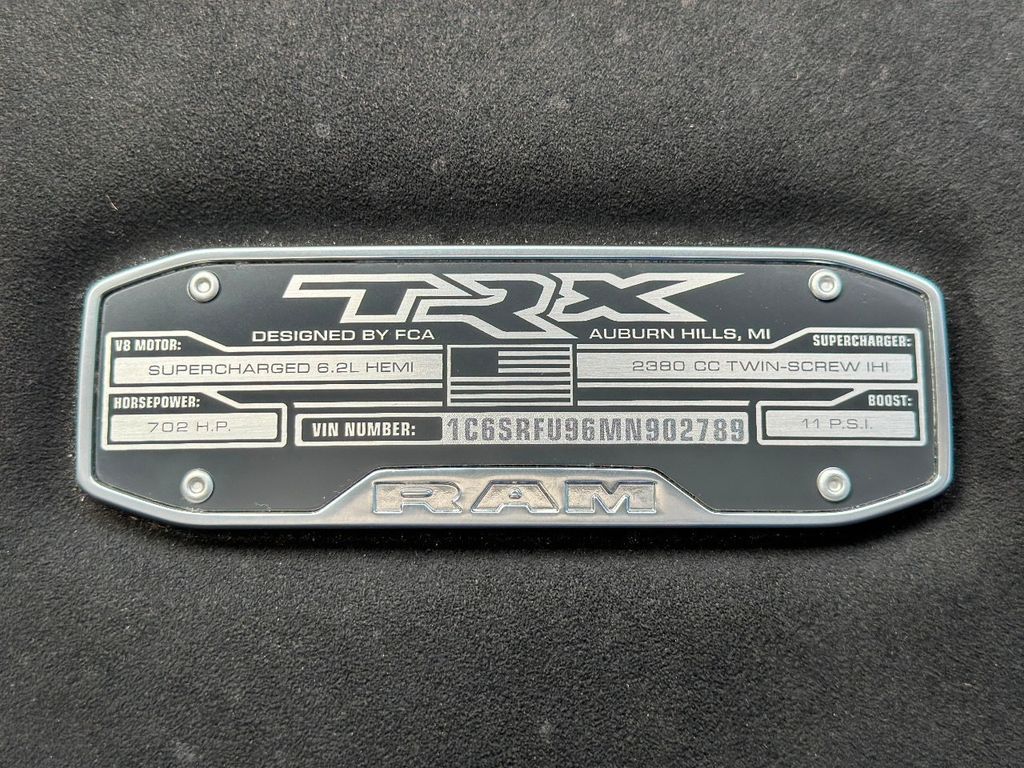 2021 Ram 1500 2021 RAM 1500 TRX LEVEL 2 GROUP SUPERCHARGED V8 4X4 - LOADED! - 22189610 - 32