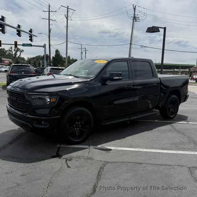 2021 Ram 1500 BIG HORN 4X4 CREW CAB W/NIGHT EDITION PACKAGE - 23067046 - 6