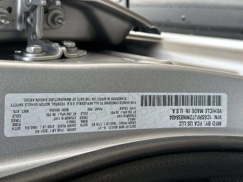 2021 Ram 1500 Laramie 4x4 4dr Crew Cab 5.6 ft. SB Pickup - 22993952 - 25