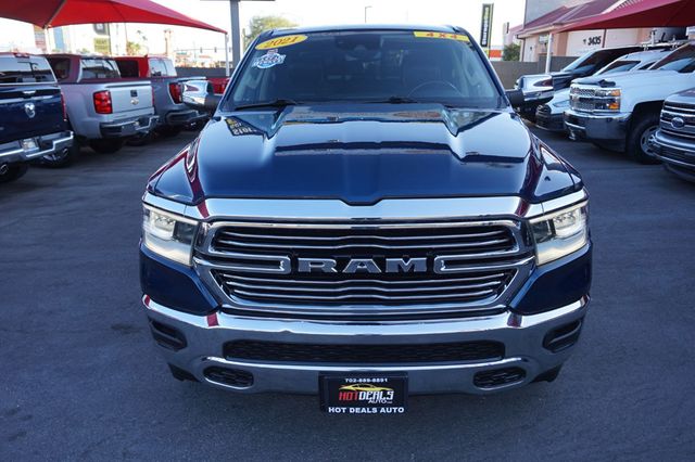 2021 Ram 1500 LARAMIE, 4X4, PREMIUM WHEELS, TONNEAU BED COVER, TOWING PACKAGE - 22916832 - 9