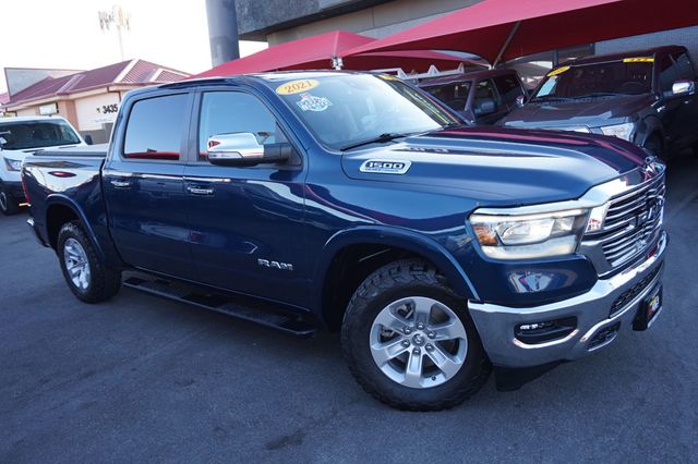2021 Ram 1500 LARAMIE, 4X4, PREMIUM WHEELS, TONNEAU BED COVER, TOWING PACKAGE - 22916832 - 1