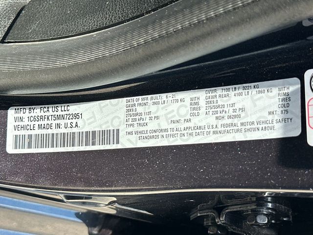 2021 Ram 1500 Limited - 23024031 - 22