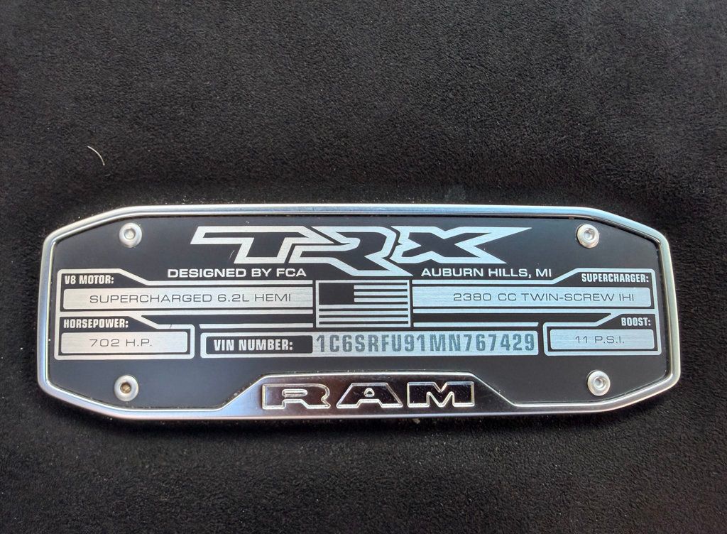 2021 Ram 1500 TRX 4x4 Crew Cab 5'7" Box - 23000104 - 39