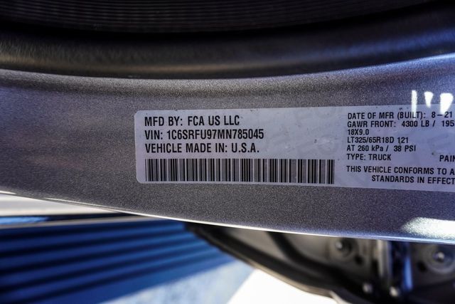 2021 Ram 1500 TRX 4x4 Crew Cab 5'7" Box - 22973440 - 45