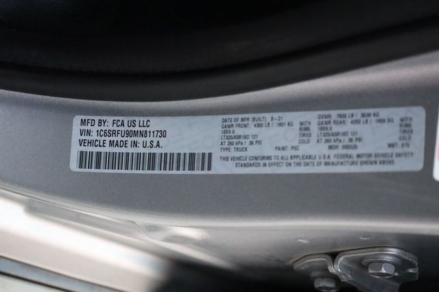 2021 Ram 1500 TRX 4x4 Crew Cab 5'7" Box w/ TRX Level 1 Pkg! - 22886673 - 10
