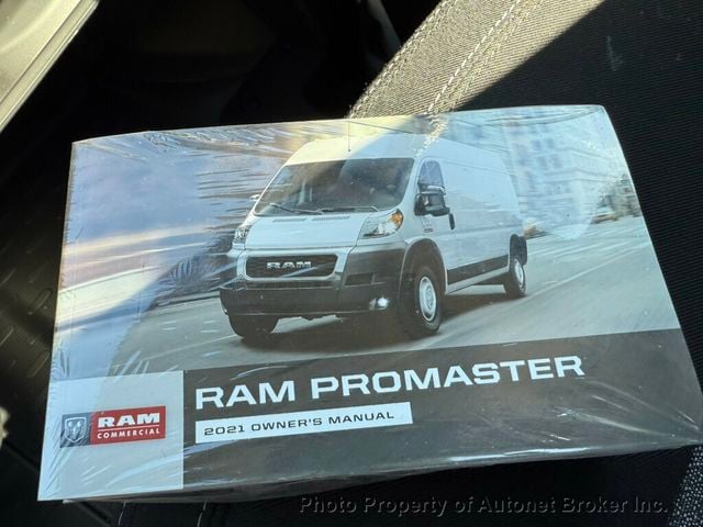 2021 Ram ProMaster Cargo Van 1500 High Roof-1Owner-Corp Owned -Finshed Open Cargo Area - 23096776 - 28