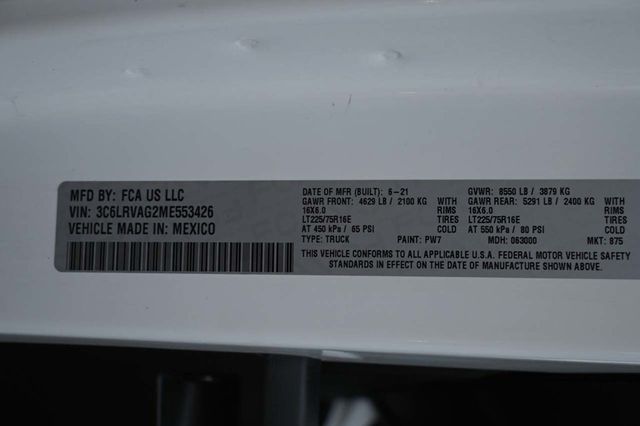 2021 Ram ProMaster Cargo Van 1500 Low Roof 136" WB - 22951129 - 32