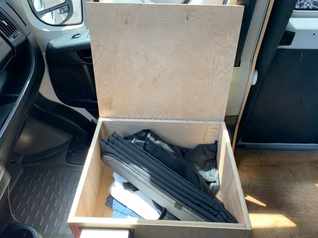 2021 Ram ProMaster Cargo Van 2500 High Roof 159" WB CONVERSION VAN W/Tv toilet and many more! Beach house theme - 23017231 - 92