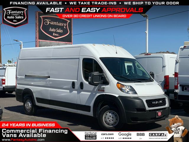 2021 Ram ProMaster Cargo Van 2500 High Roof 159" WB Low Miles Conversion Van - 22990872 - 0