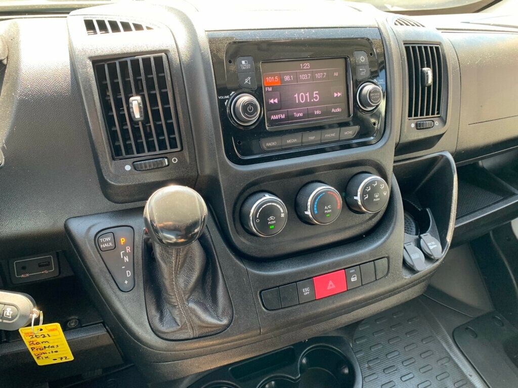 2021 Ram ProMaster Cargo Van 2500 High Roof 159" WB Low Miles Conversion Van - 22990872 - 54