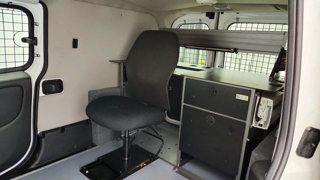2021 Ram ProMaster City Cargo Van Tradesman SLT Van w/ Window Group, Ladder & Mobile Office - 23088126 - 16