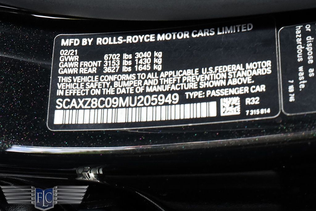 2021 Rolls-Royce Dawn Convertible - 23016597 - 42