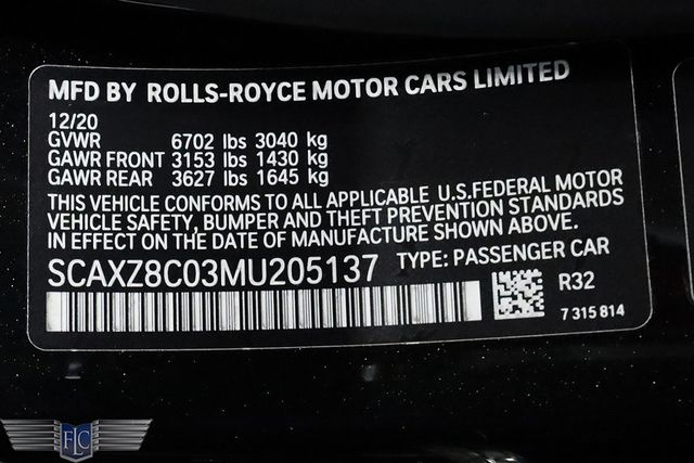 2021 Rolls-Royce Dawn Convertible - 22905952 - 43