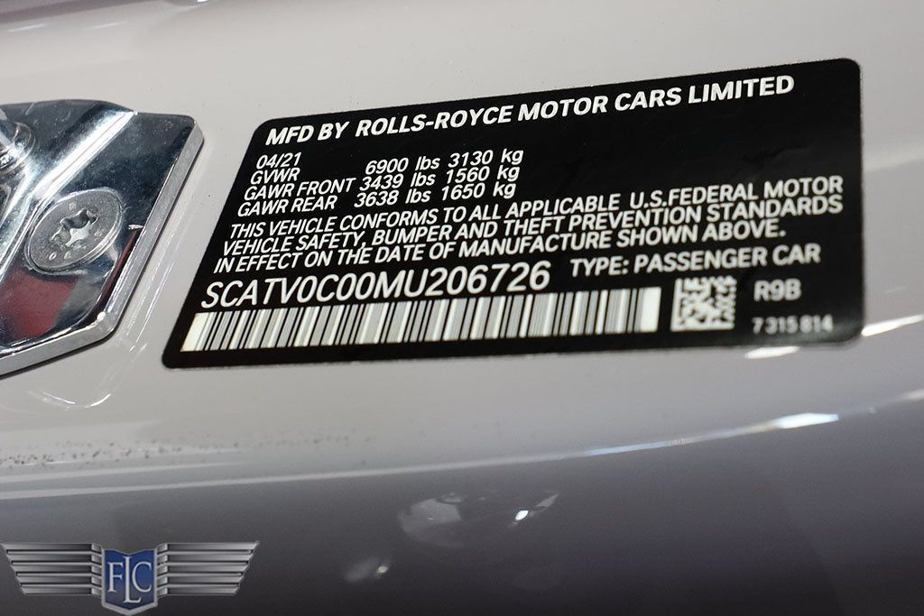 2021 Rolls-Royce Ghost Sedan - 22950385 - 53
