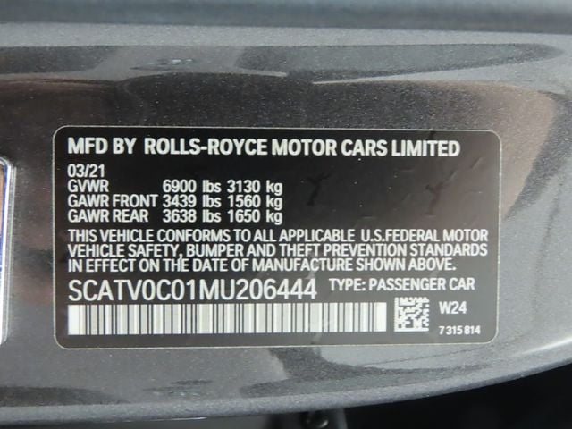2021 Rolls-Royce Ghost Sedan - 22885293 - 35