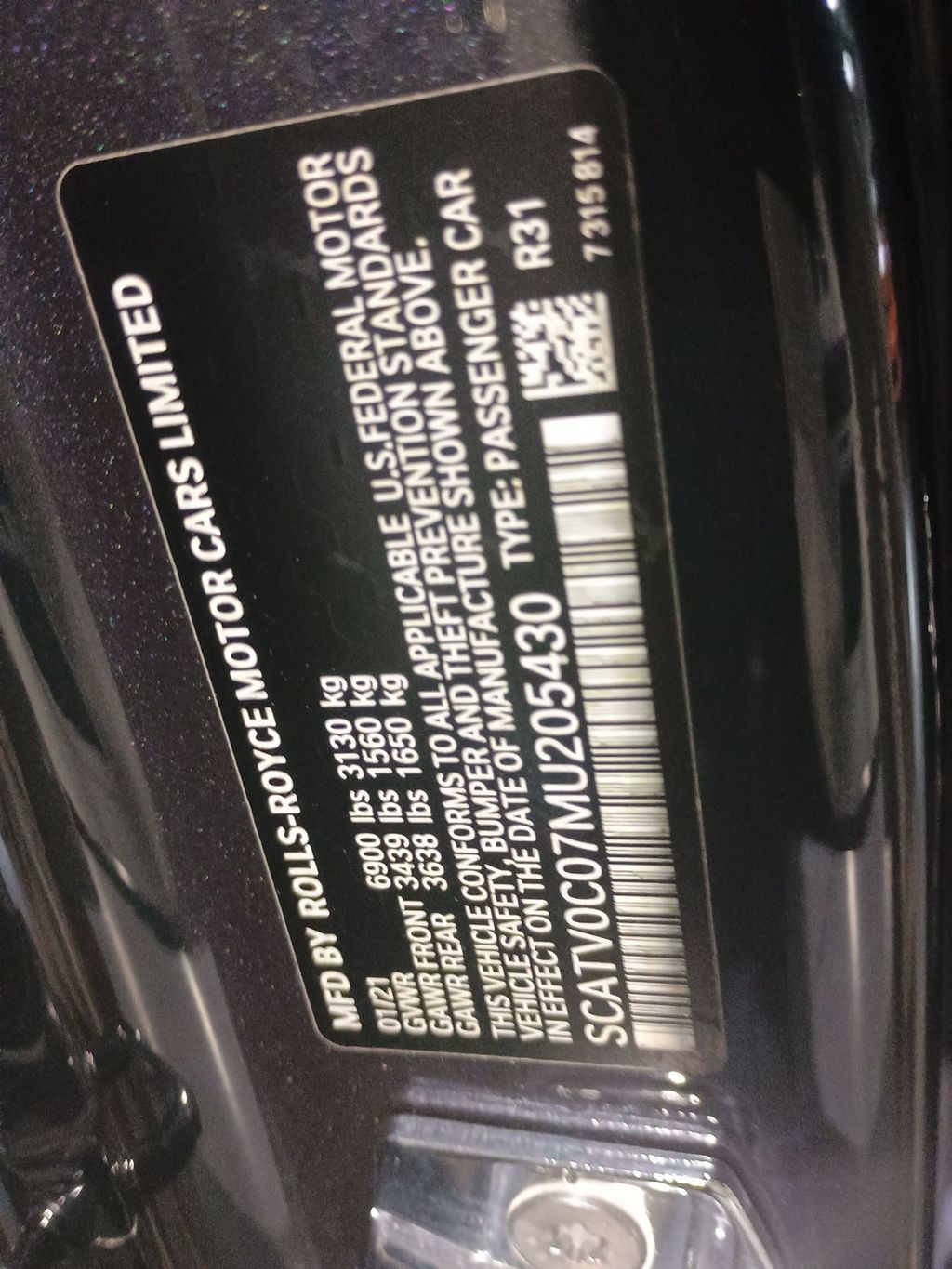 2021 Rolls-Royce Ghost Sedan Clean Carfax Florida Car - 23028007 - 76