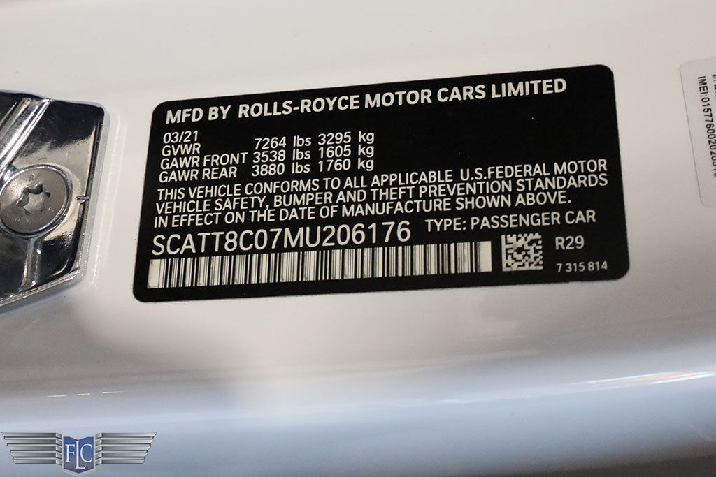 2021 Rolls-Royce Phantom Extended Wheelbase Sedan - 22761204 - 53