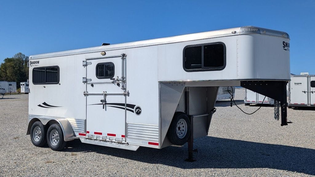2021 Shadow 2 Horse KingMate Straight Load Side Ramp GN  - 22928097 - 0