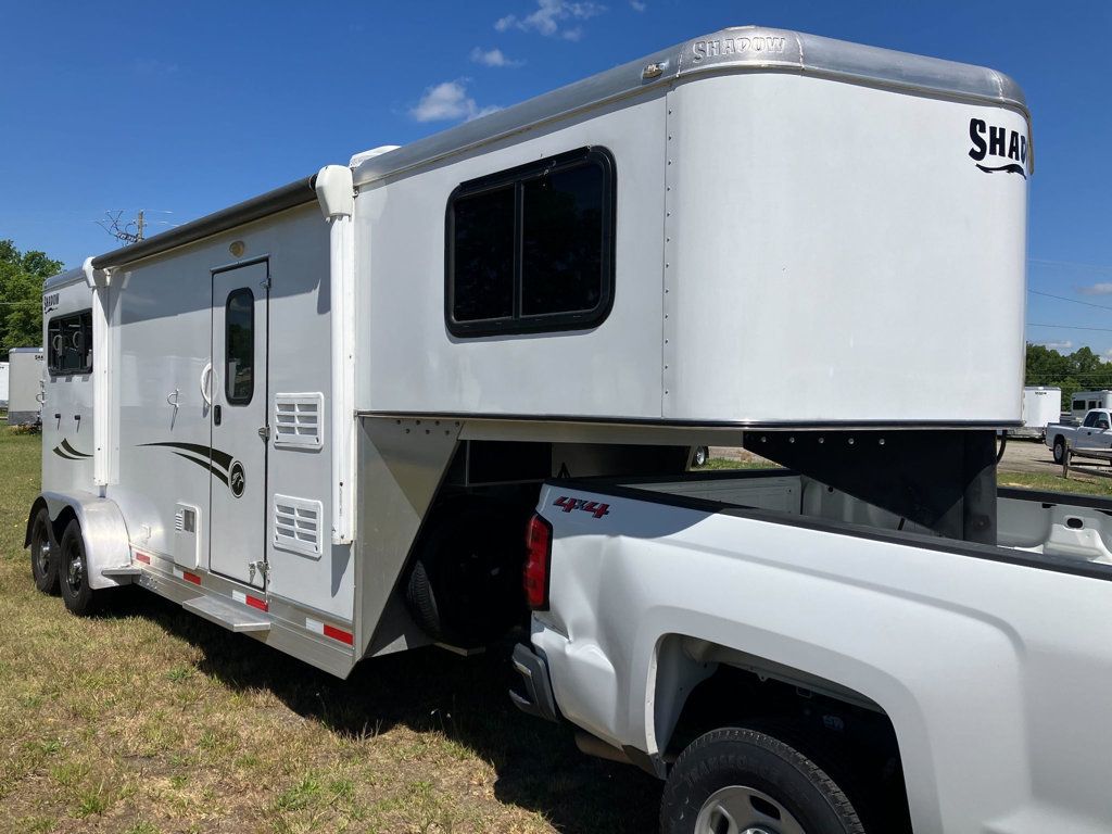 2021 Shadow 2 Horse Slant 7'6 Living Quarters with Slide  - 23027450 - 1
