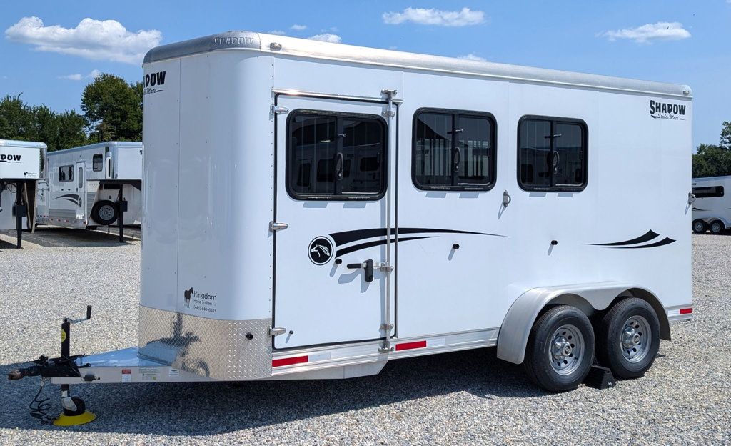 2021 Shadow 3 Horse Slant with Drop Feed Windows  - 23067919 - 2