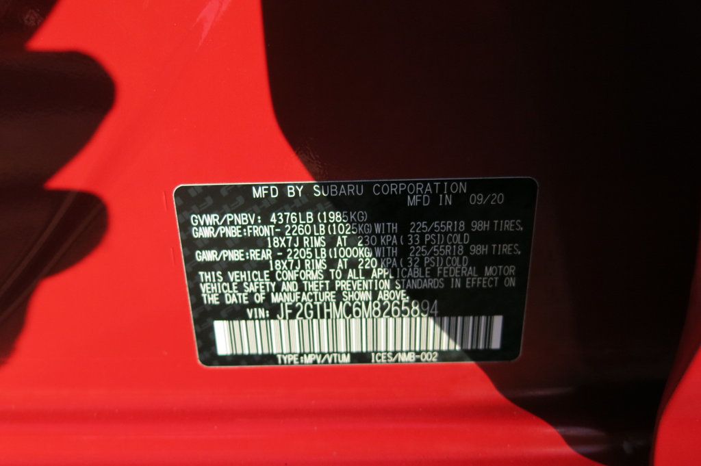 2021 Subaru Crosstrek Limited CVT - 22998897 - 35