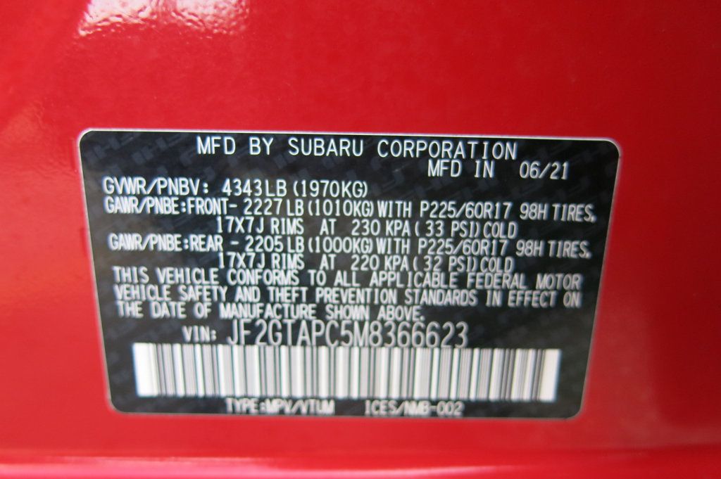 2021 Subaru Crosstrek Premium CVT - 22969342 - 35