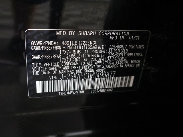 2021 Subaru Forester Premium CVT - 23050628 - 51