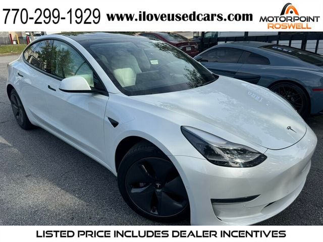 2021 Tesla Model 3 LISTED PRICE INCLUDES EV CREDIT - 22616439 - 0