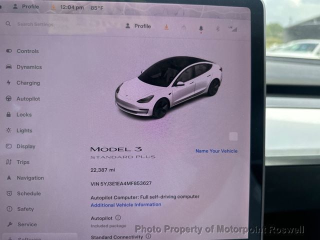 2021 Tesla Model 3 LISTED PRICE INCLUDES EV TAX CREDIT - 22636208 - 3