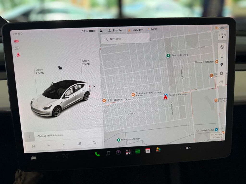 2021 Tesla Model 3 Long Range AWD - 23053611 - 24