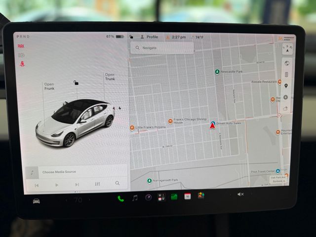 2021 Tesla Model 3 Long Range AWD - 23053611 - 25