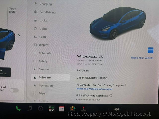 2021 Tesla Model 3 Long Range AWD - 23040713 - 13