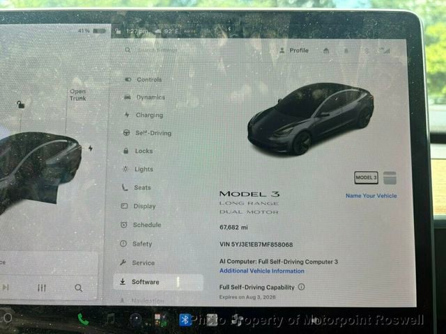 2021 Tesla Model 3 Long Range AWD - 23048529 - 21
