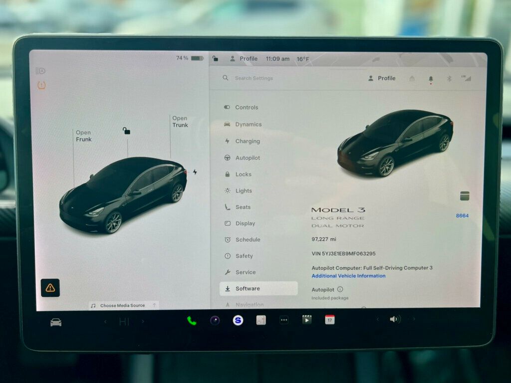 2021 Tesla Model 3 Long Range AWD - 22969487 - 19