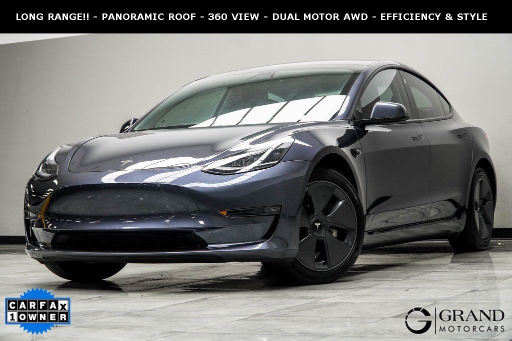 Used 2021 Tesla Model 3 Base with VIN 5YJ3E1EBXMF050104 for sale in Kennesaw, GA