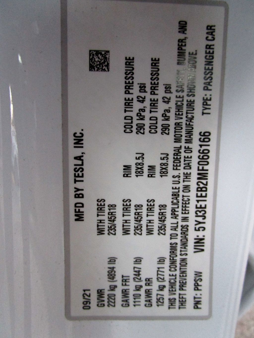 2021 Tesla Model 3 Long Range AWD - 22942913 - 35