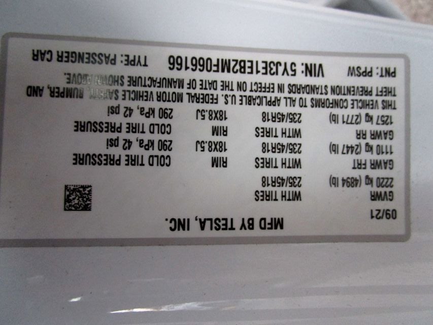 2021 Tesla Model 3 Long Range AWD - 22942913 - 35