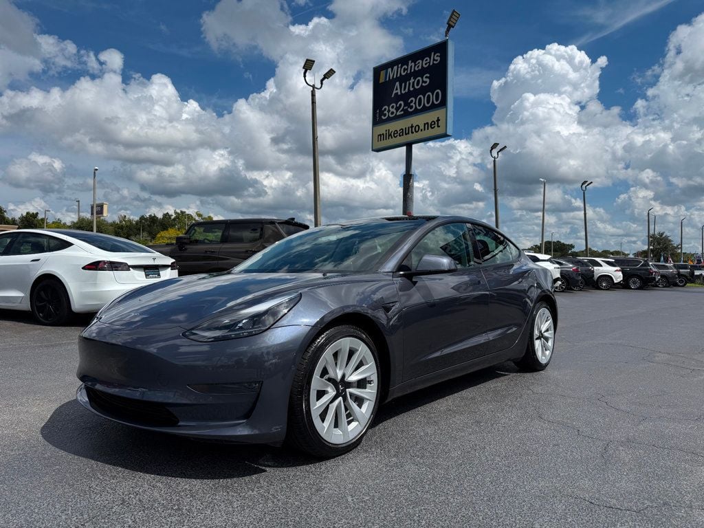2021 Tesla Model 3 Long Range AWD - 22904397 - 0
