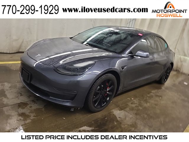 2021 Tesla Model 3 Performance AWD - 22733204 - 0