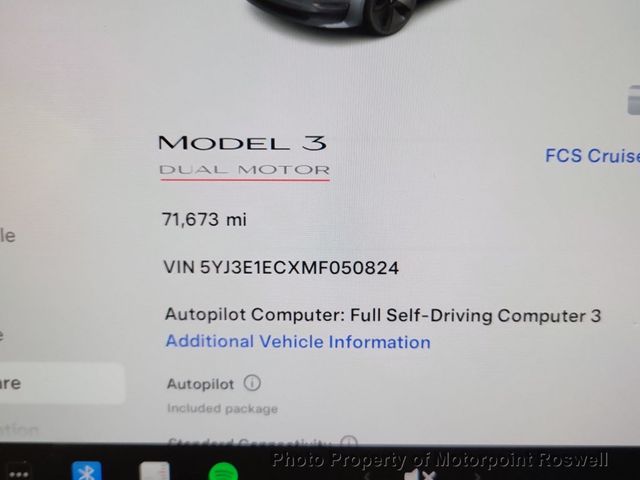 2021 Tesla Model 3 Performance AWD - 22733204 - 1