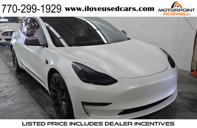 2021 Tesla Model 3 Performance AWD - 22985037 - 0