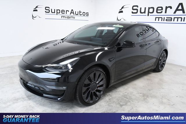 2021 Tesla Model 3 Performance AWD - 22675492 - 0