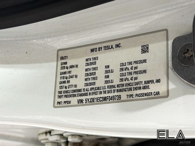 2021 Tesla Model 3 Performance AWD - 23042380 - 33