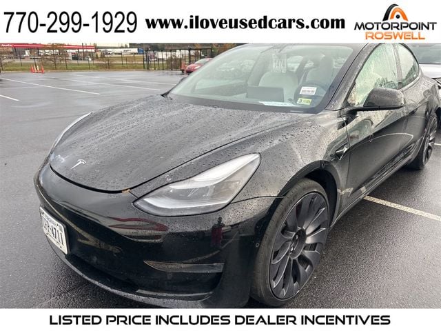 2021 Tesla Model 3 PRICE INCLUDES EV CREDIT - 22686906 - 0