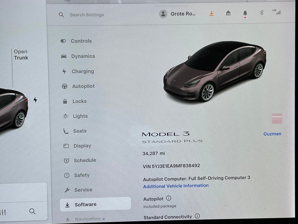 2021 Tesla Model 3 Standard Range Plus RWD - 22997730 - 33