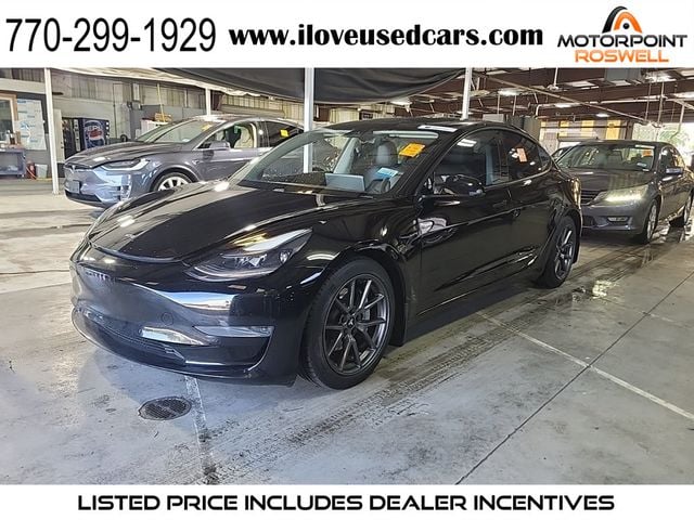 2021 Tesla Model 3 Standard Range Plus RWD - 23016471 - 0